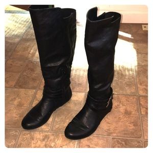 Black riding boots by Fergalicious